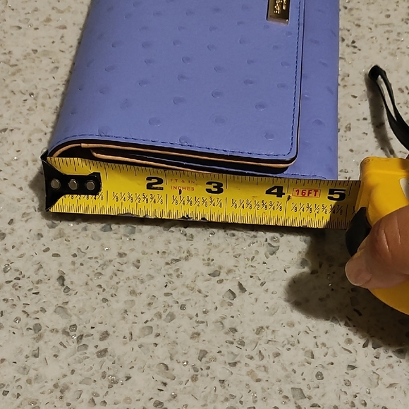 Kate Spade Periwinkle Embossed Wallet - Picture 11 of 11